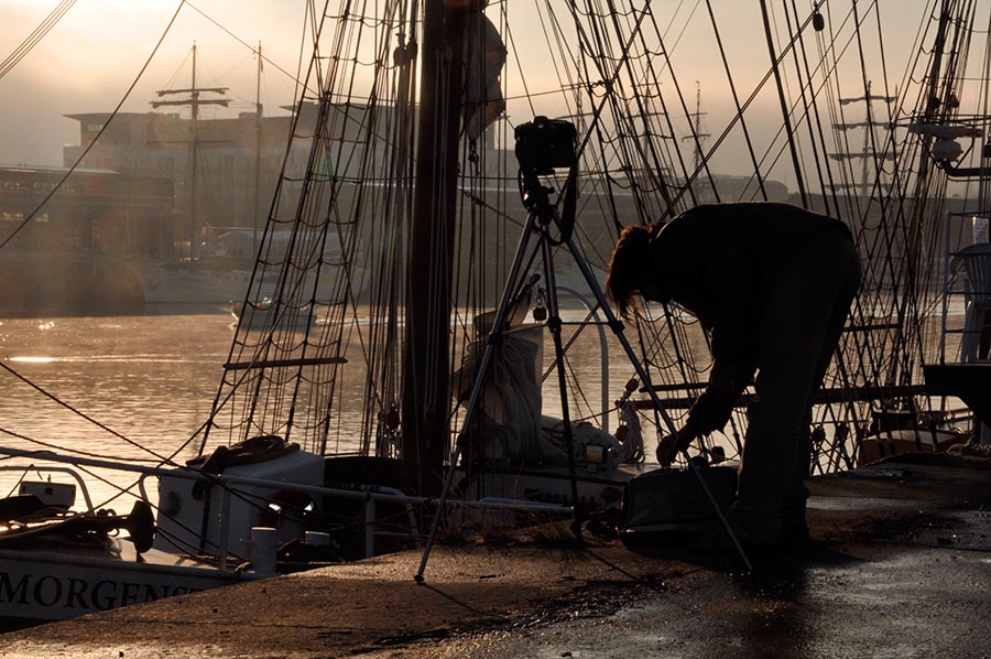 Serge Brard - Sur le port
