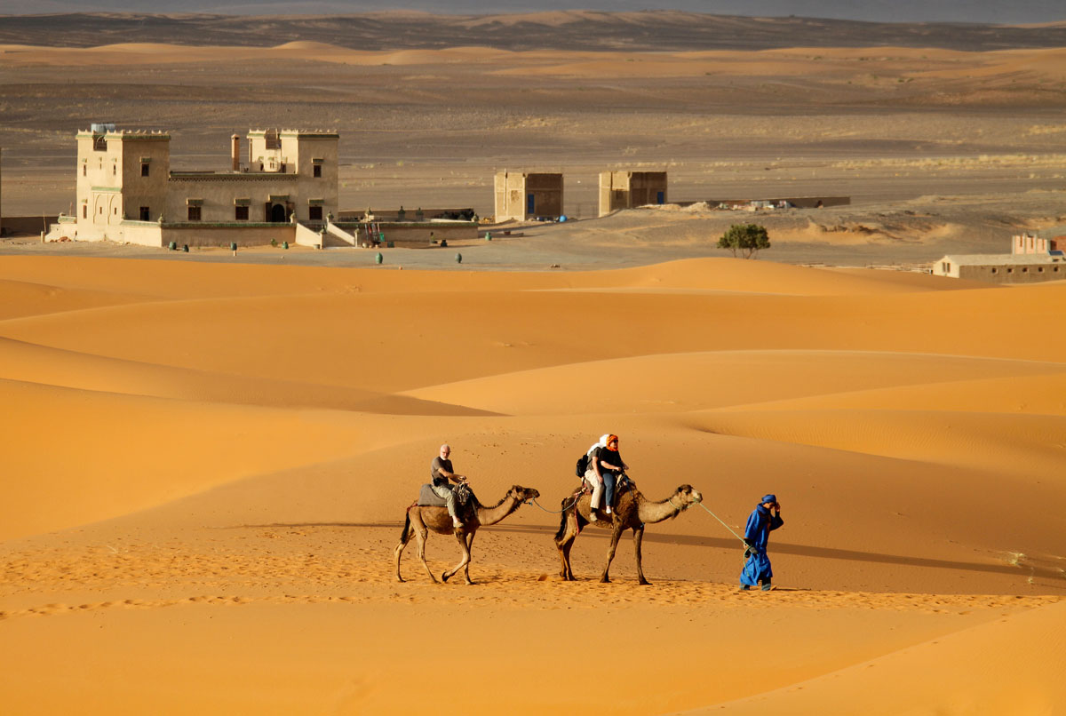 Les dunes de Merzouga - Donald Lefaux