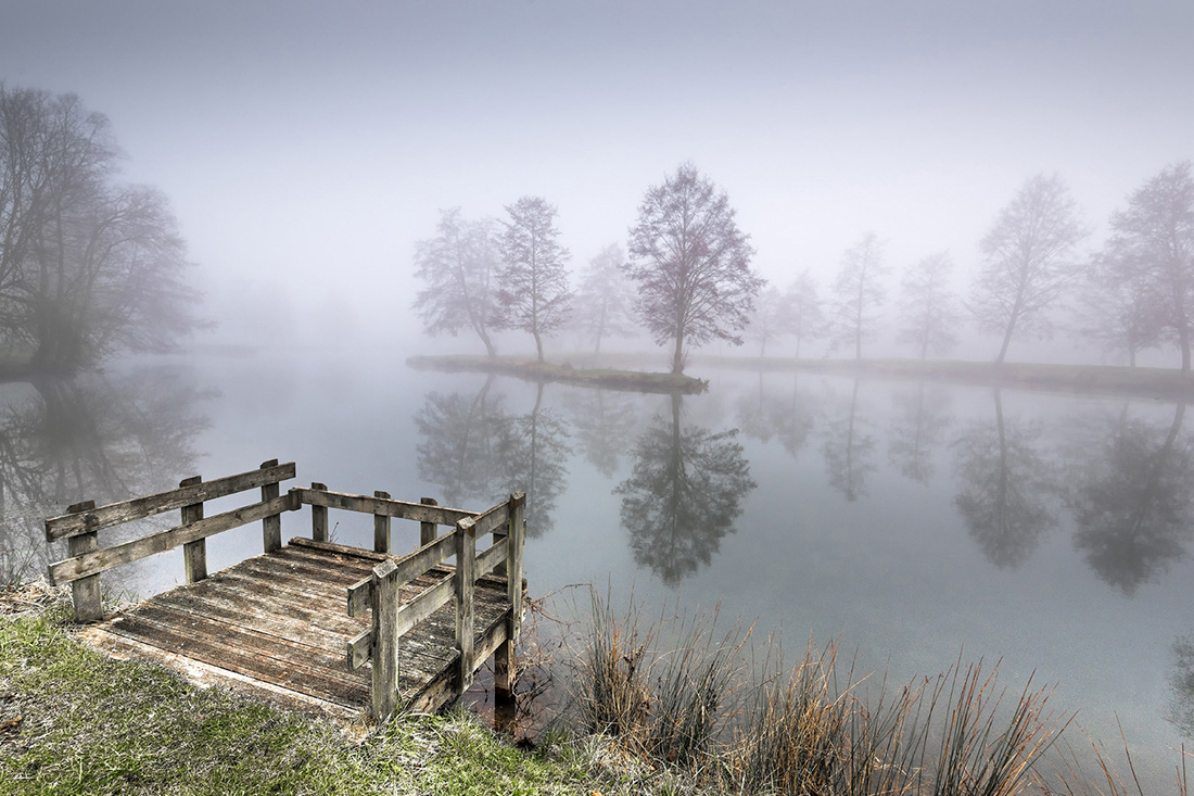 Brume d'hiver - Christian Borey