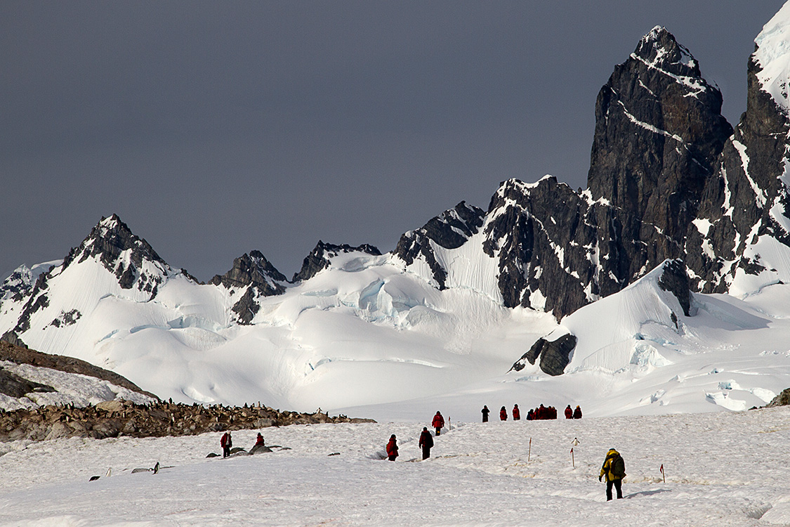 Marcelle Wadoux - Antarctique - Randonne en Antarctique